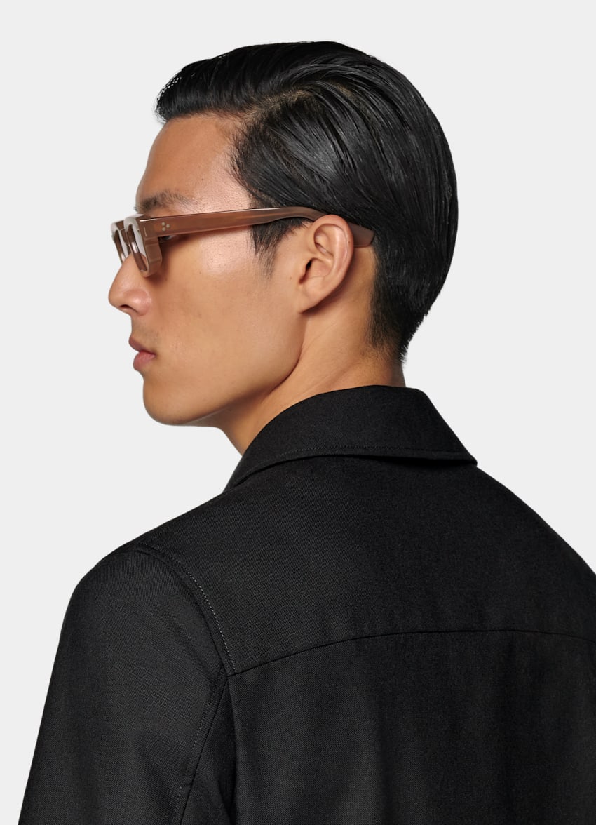 Black Bomber Jacket