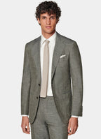 Light Green Tailored Fit Havana Suit