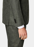 Dark Green Tailored Fit Havana Suit