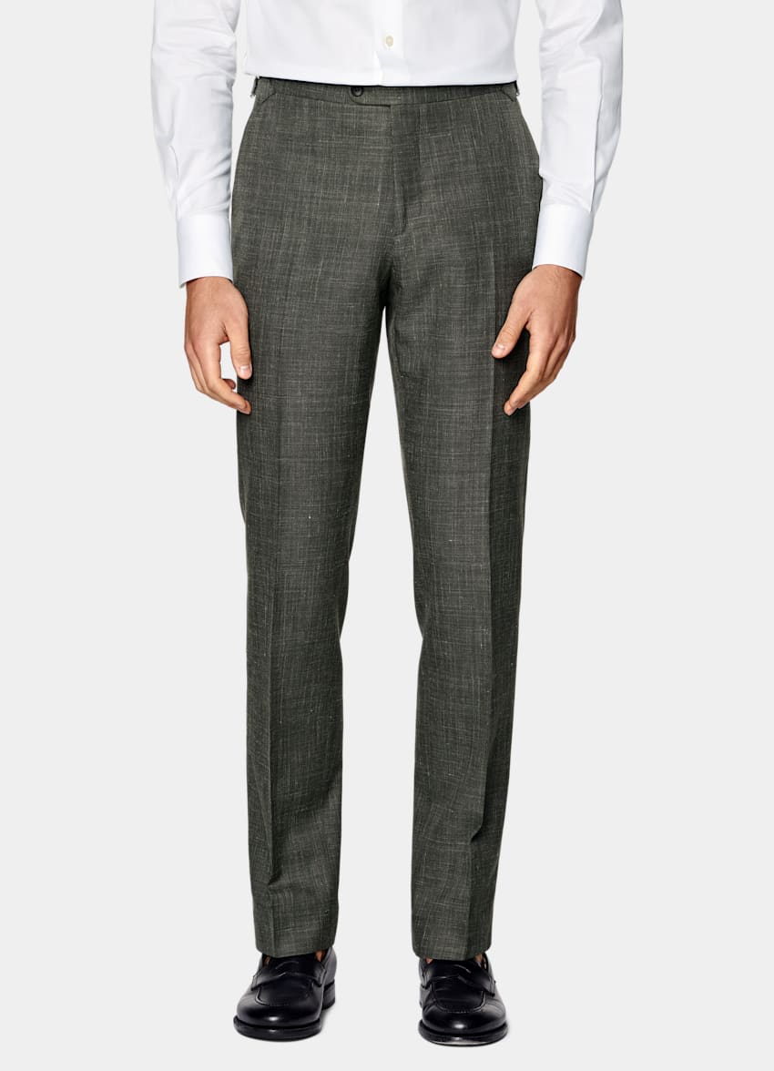 Dark Green Tailored Fit Havana Suit