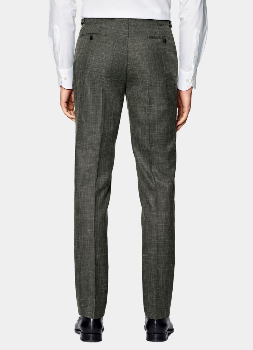 Dark Green Tailored Fit Havana Suit