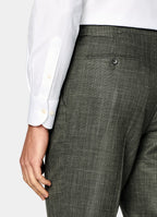 Dark Green Tailored Fit Havana Suit