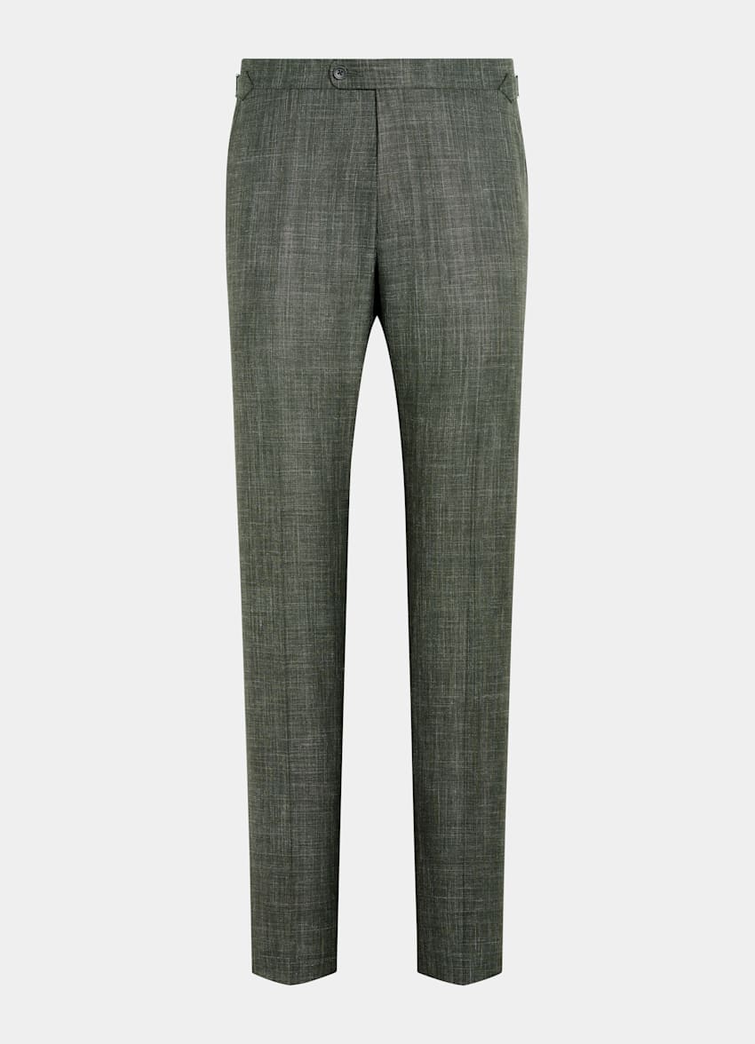 Dark Green Tailored Fit Havana Suit