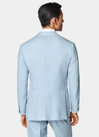 Light Blue Tailored Fit Havana Suit