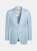 Light Blue Tailored Fit Havana Suit