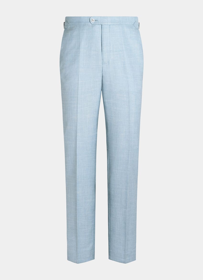 Light Blue Tailored Fit Havana Suit