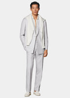 Light Grey Tailored Fit Havana Suit