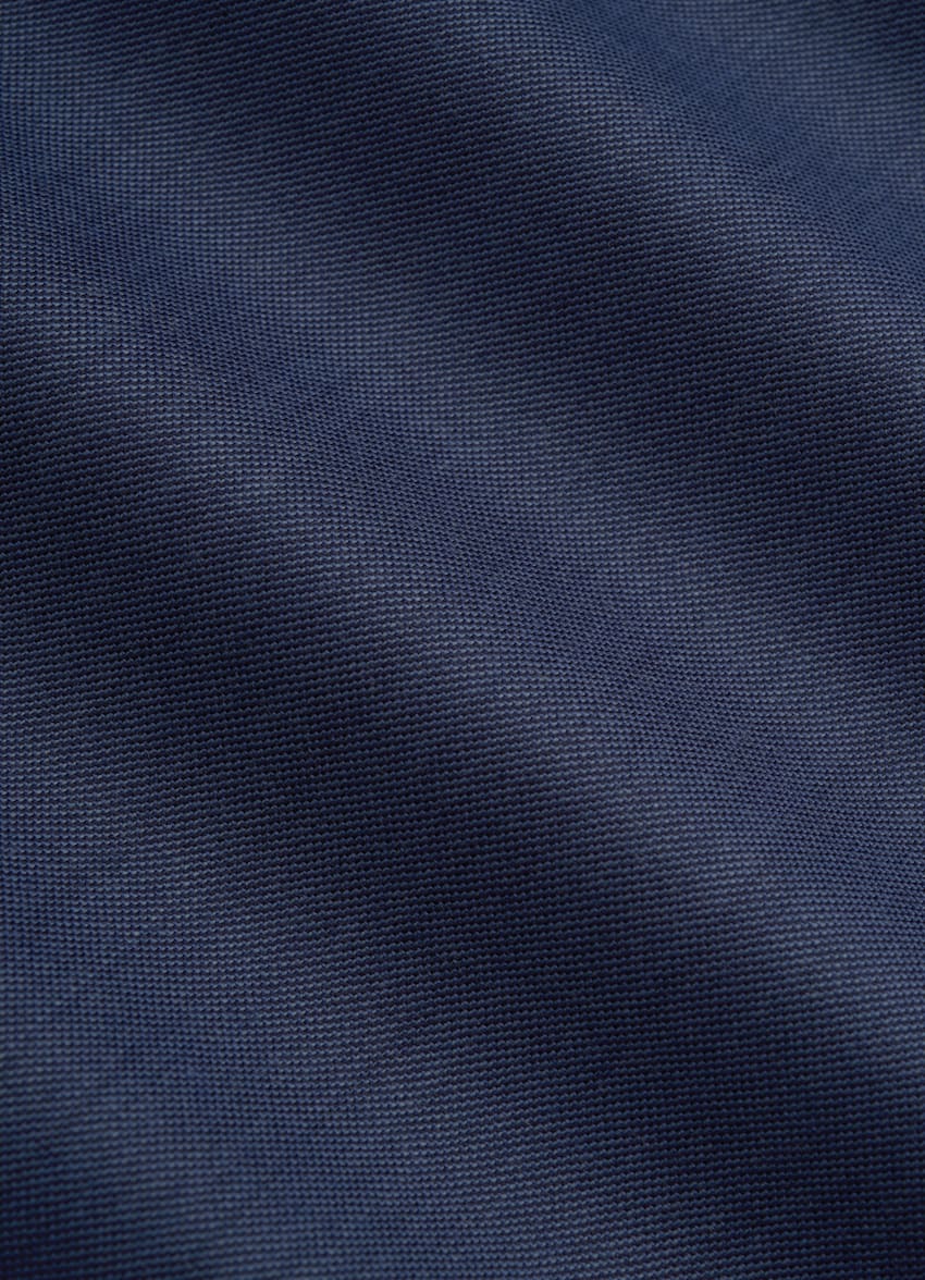 Mid Blue Tailored Fit Havana Suit