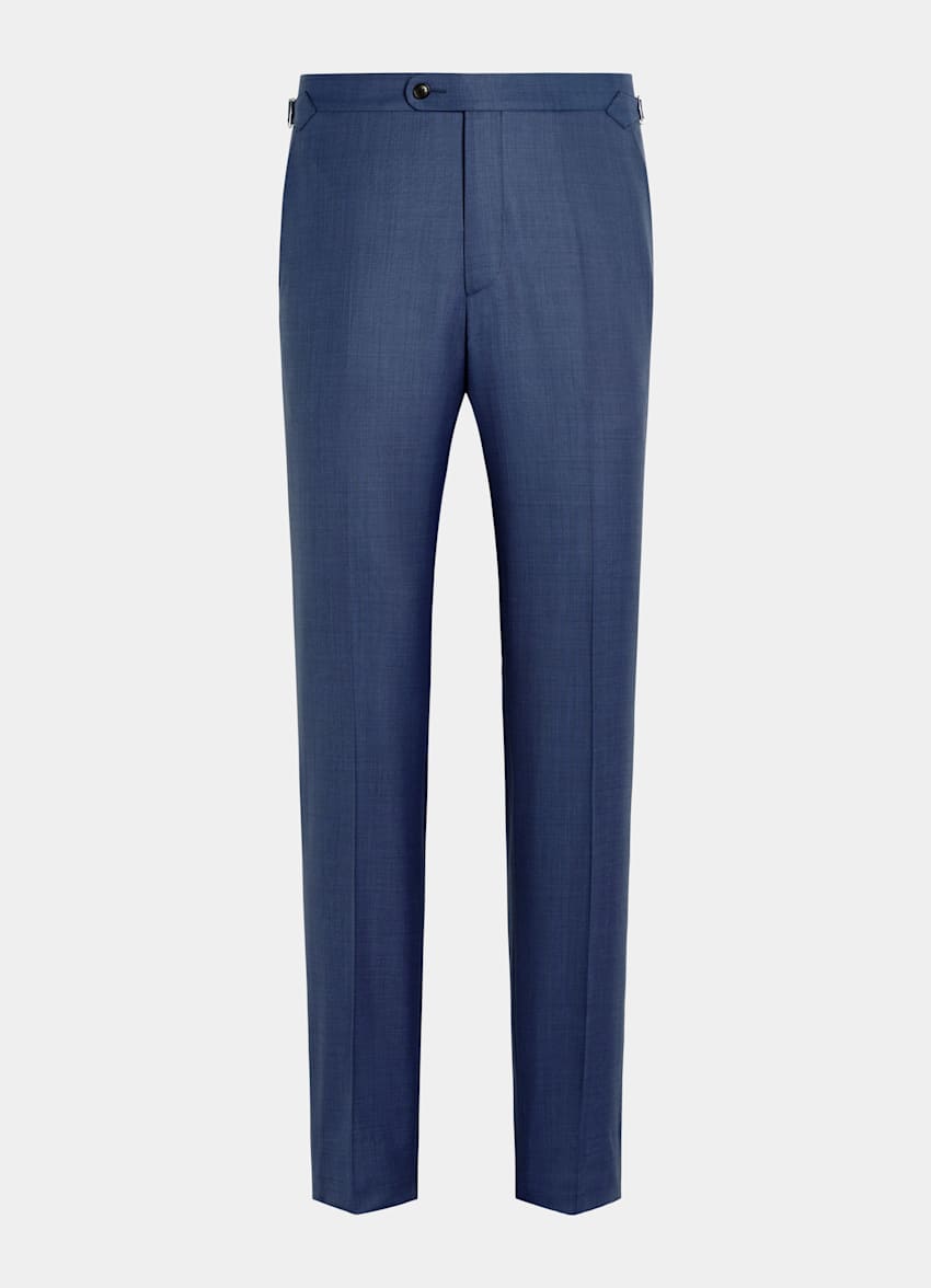 Mid Blue Tailored Fit Havana Suit