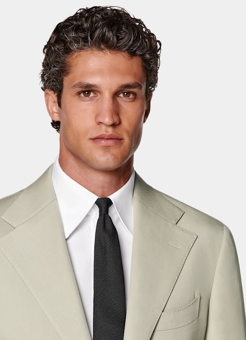 Light Green Perennial Relaxed Fit Roma Suit