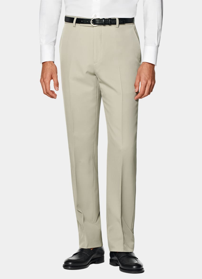 Light Green Perennial Relaxed Fit Roma Suit
