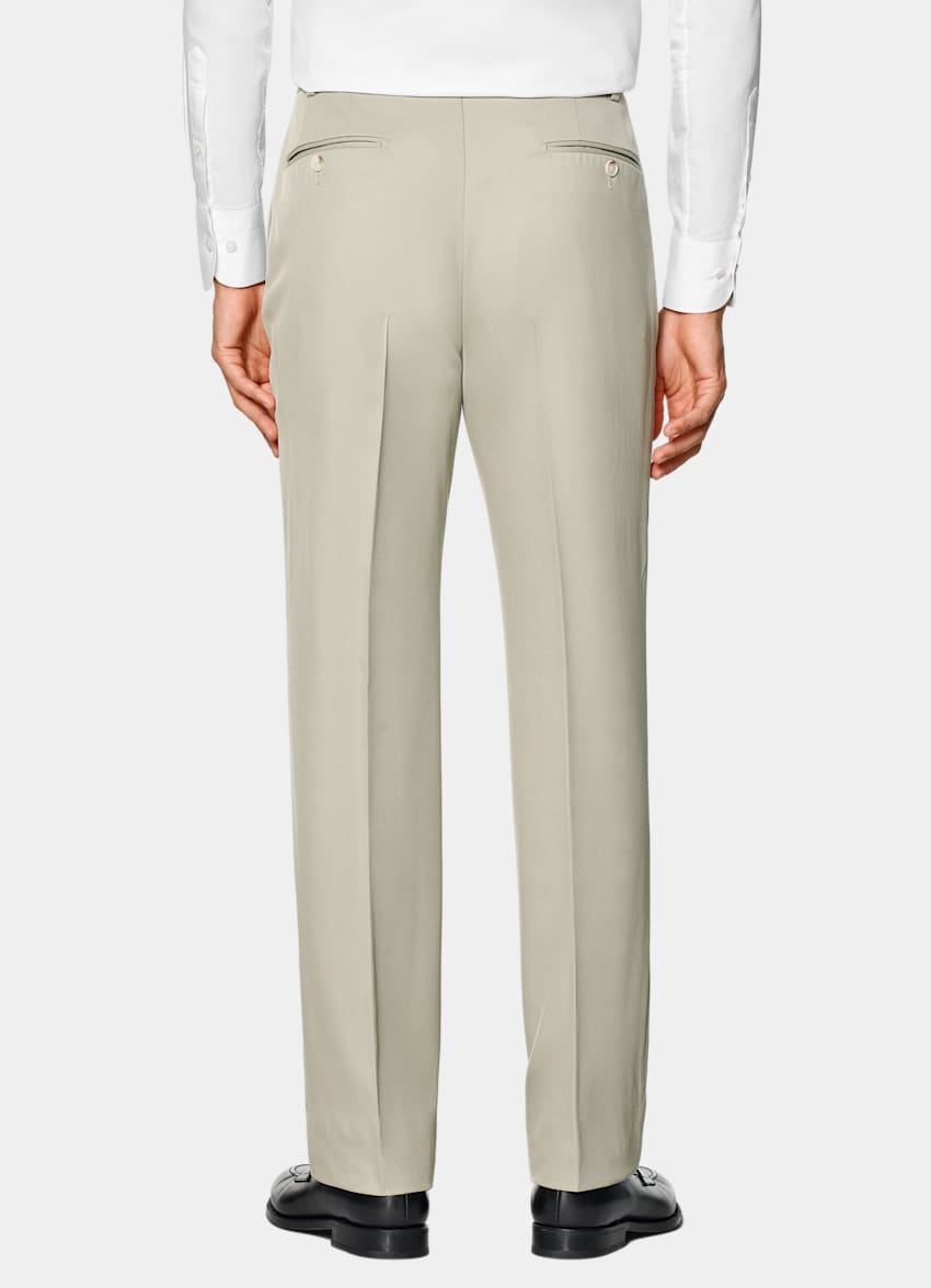 Light Green Perennial Relaxed Fit Roma Suit