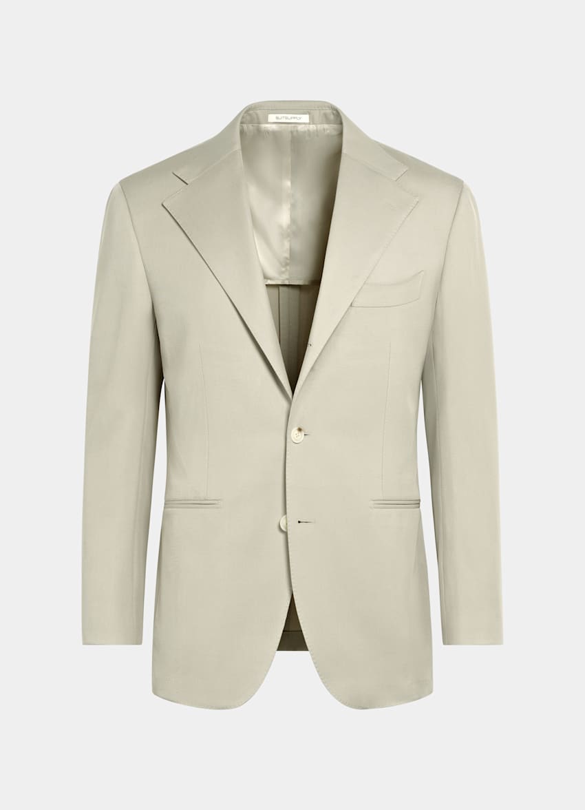 Light Green Perennial Relaxed Fit Roma Suit