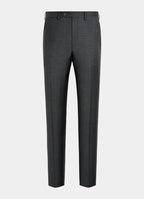 Dark Grey Houndstooth Tailored Fit Havana Suit