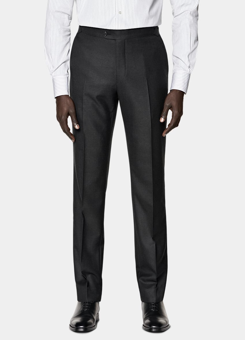 Dark Grey Tailored Fit Havana Suit