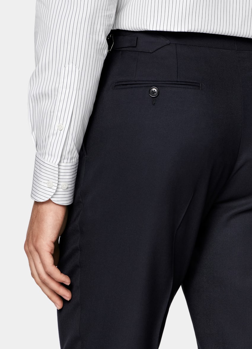 Navy Tailored Fit Havana Suit