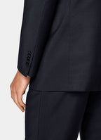 Navy Tailored Fit Milano Suit