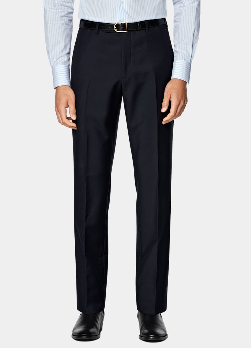 Navy Tailored Fit Milano Suit