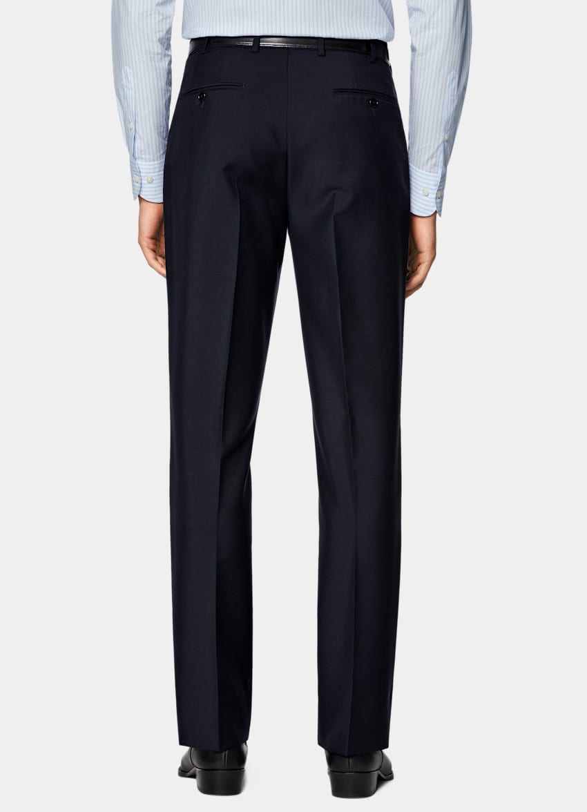 Navy Tailored Fit Milano Suit