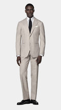 Light Brown Perennial Tailored Fit Havana Suit