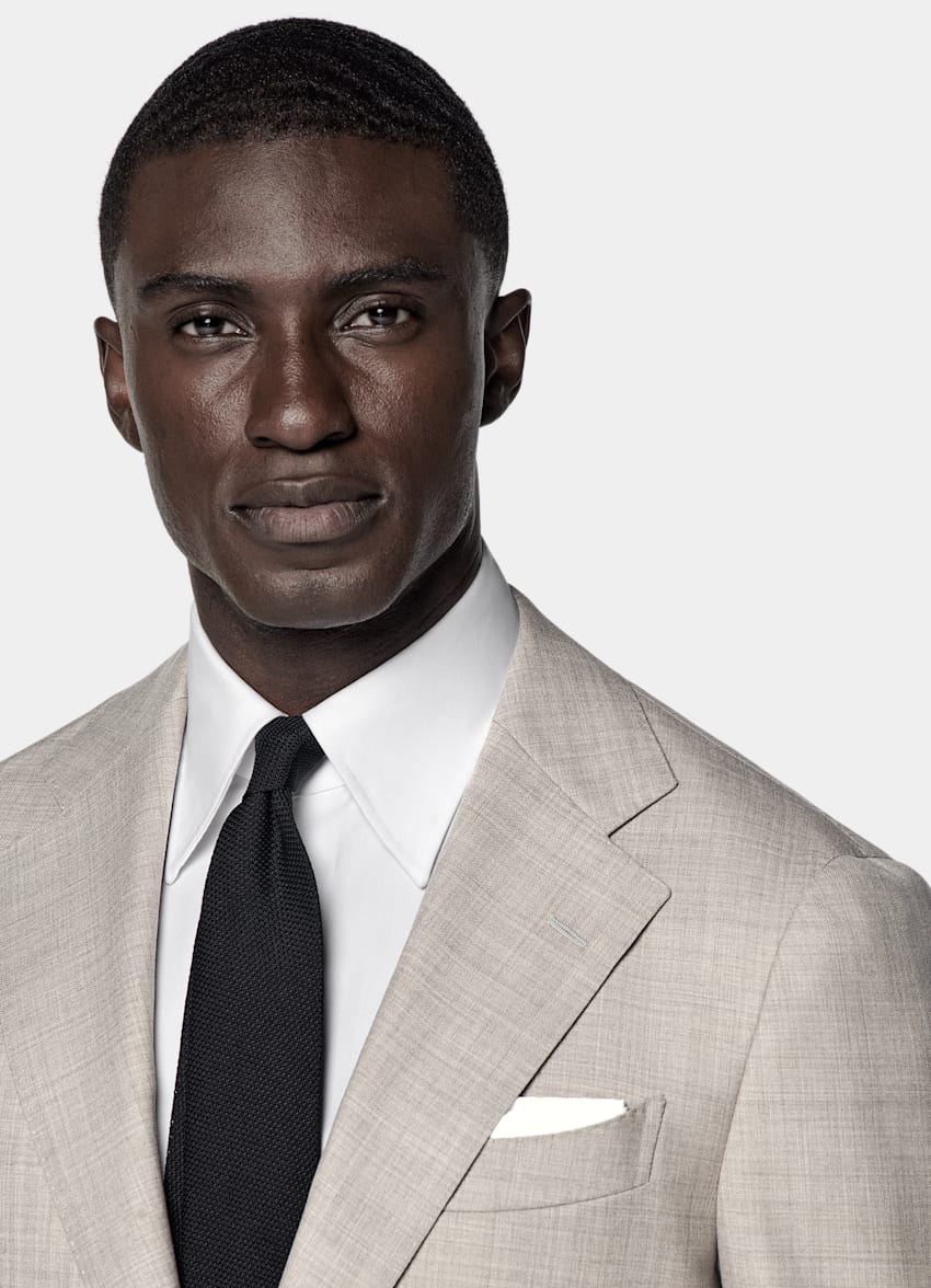 Light Brown Perennial Tailored Fit Havana Suit