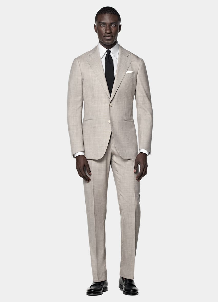 Light Brown Perennial Tailored Fit Havana Suit