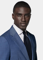 Mid Blue Perennial Tailored Fit Havana Suit