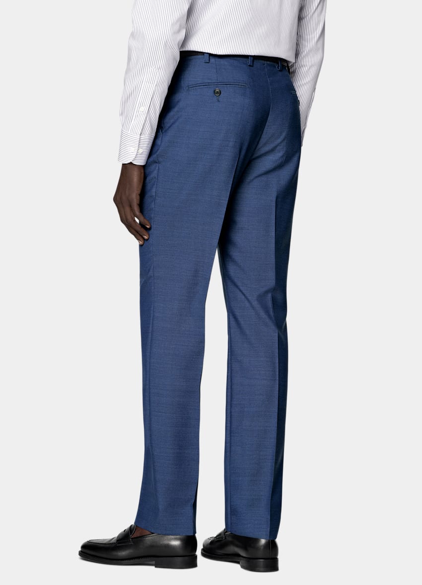 Mid Blue Perennial Tailored Fit Havana Suit