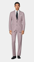 Purple Tailored Fit Havana Suit