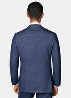 Mid Blue Tailored Fit Havana Suit