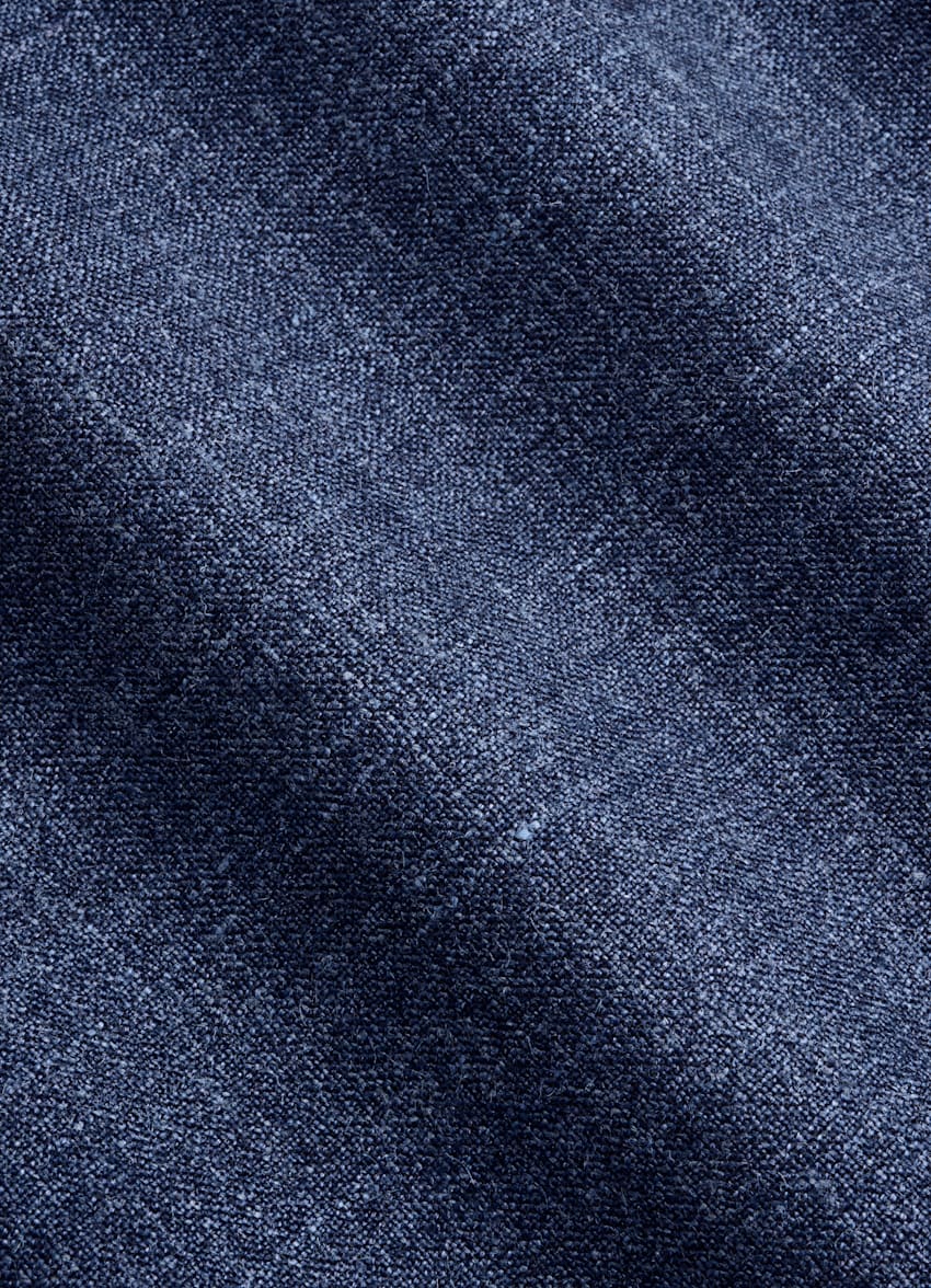 Mid Blue Tailored Fit Havana Suit