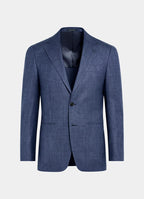 Mid Blue Tailored Fit Havana Suit