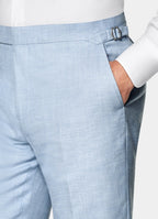 Light Blue Tailored Fit Havana Suit