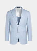 Light Blue Tailored Fit Havana Suit