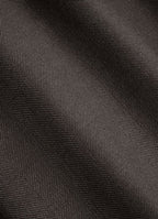 Dark Brown Herringbone Tailored Fit Milano Suit