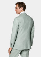 Light Green Tailored Fit Havana Suit