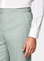 Light Green Tailored Fit Havana Suit