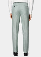 Light Green Tailored Fit Havana Suit
