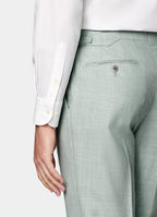 Light Green Tailored Fit Havana Suit