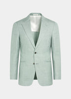 Light Green Tailored Fit Havana Suit