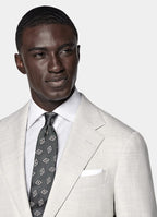 Light Grey Tailored Fit Havana Suit