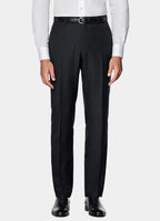 Navy Striped Tailored Fit Milano Suit