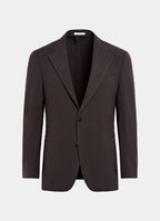 Dark Brown Relaxed Fit Roma Suit