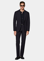 Navy Relaxed Fit Roma Suit
