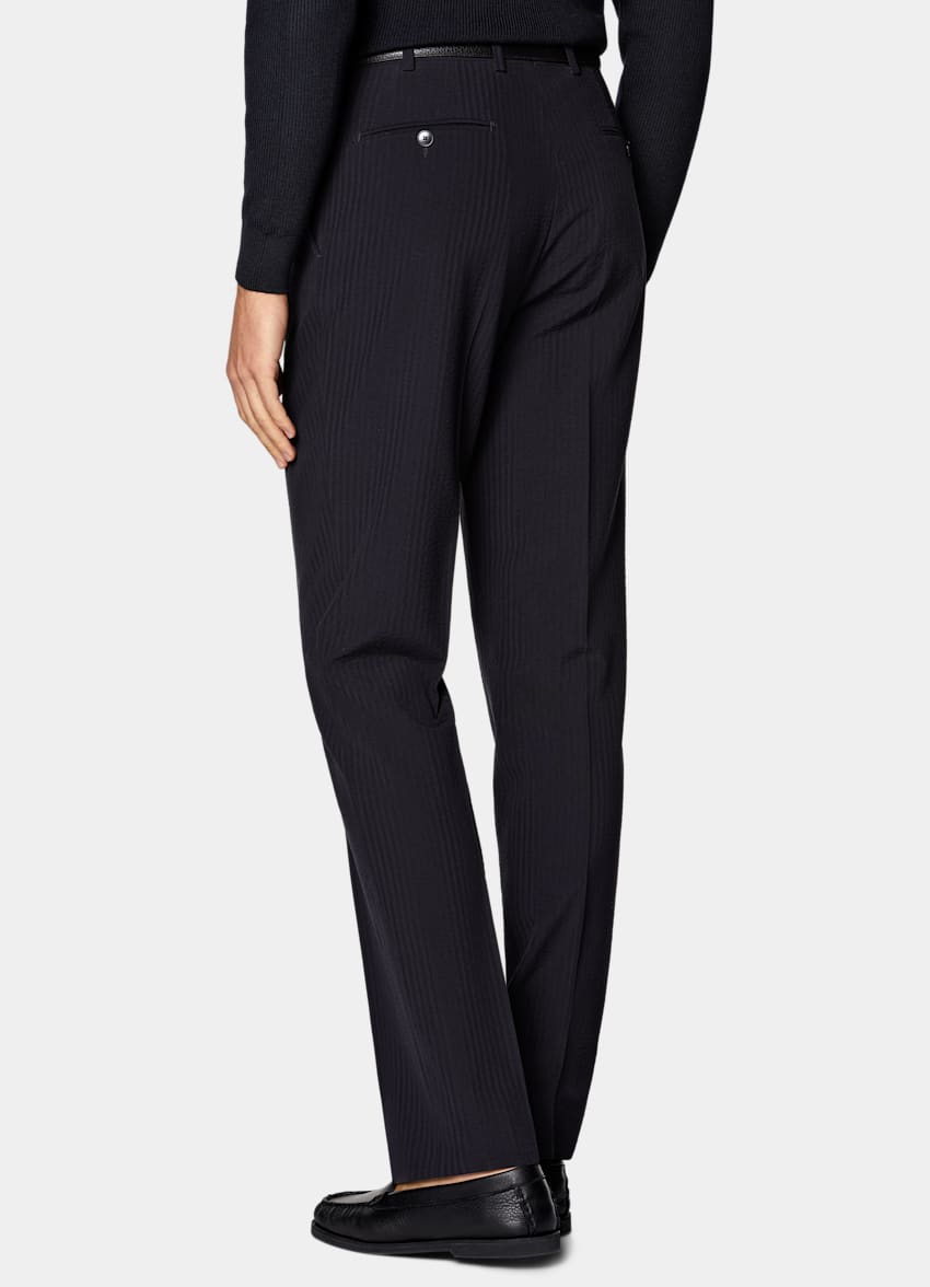 Navy Relaxed Fit Roma Suit