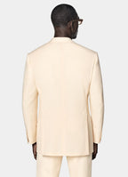 Light Yellow Tailored Fit Milano Suit