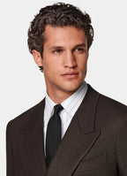 Mid Brown Tailored Fit Milano Suit
