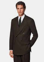 Mid Brown Tailored Fit Milano Suit