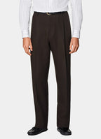 Mid Brown Tailored Fit Milano Suit