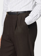 Mid Brown Tailored Fit Milano Suit